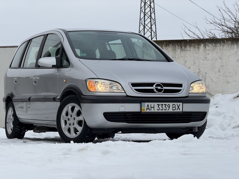 135 тис оригінального пробігу‼️ Opel Zafira A 2004р рідна фарба