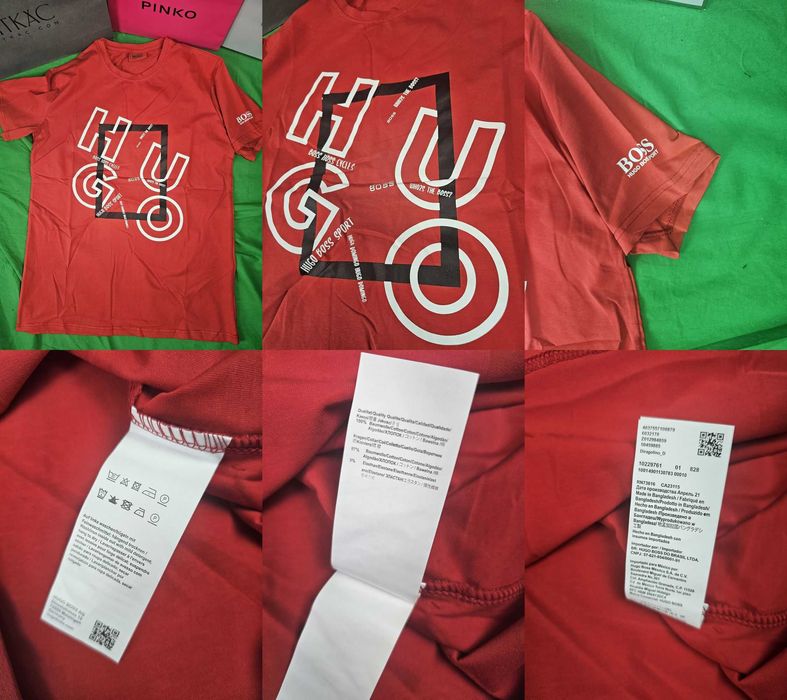 Koszulka męska boss polo amiri t-shirt armani vers nowość