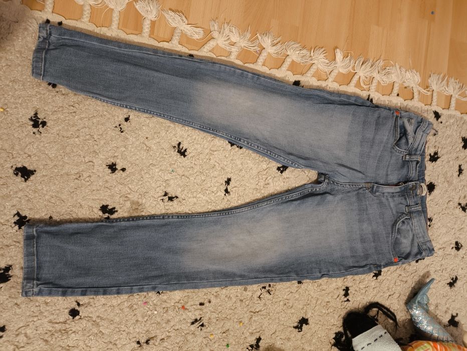 Spodnie jeans chłopięce 152