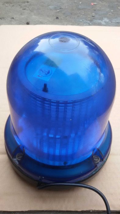 kogut lampa ostrzegawcza milicja elektra LBX-11 lampa błyskowa prl