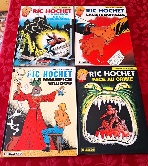 Livros BD - Ric Hochet de Duchâteau & Tibet (Edição em francês)