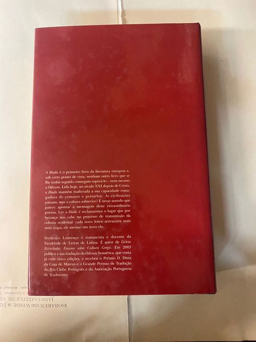 Homero - Ilíada -Editora Cotovia