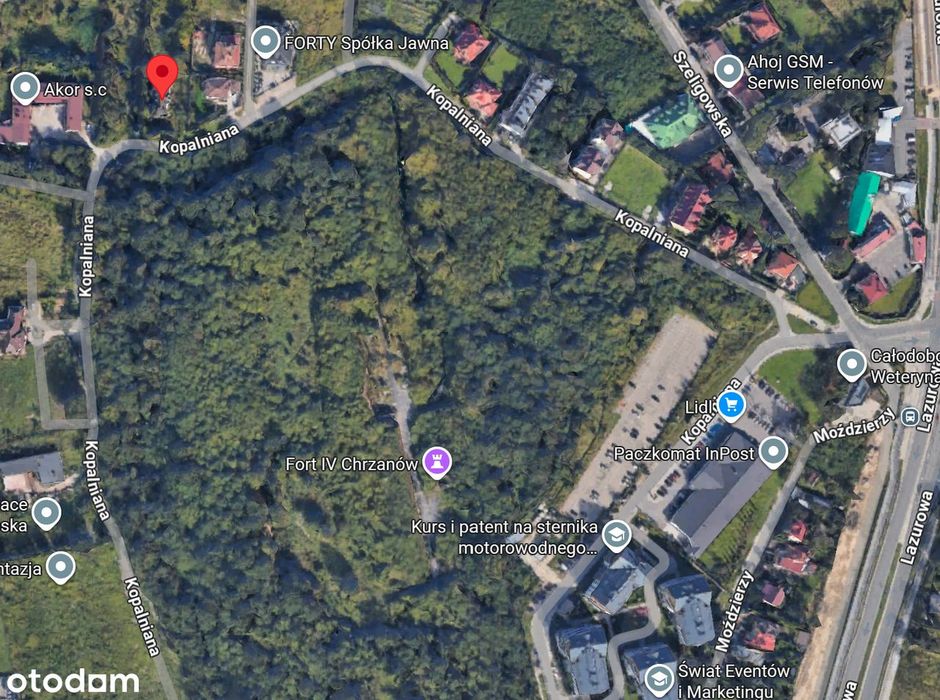 Bemowo / Chrzanów – grunt z prawomocnym PnB  metro 150 m