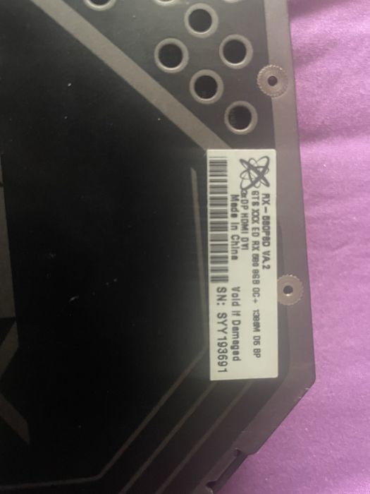 Відеокарта RX 580 8GB