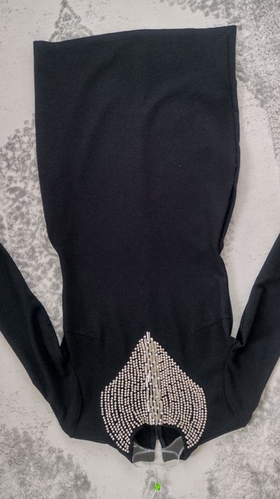 Czarna sukienka wieczorowa r.M elegancka