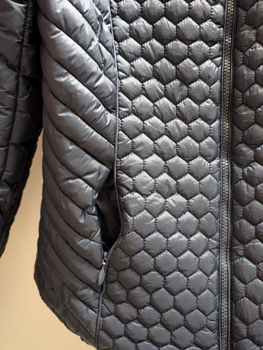 Kurtka pikowana granatowa