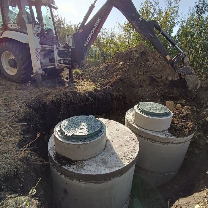 Монтаж септиків, каналізації, дренажу, ліньовок.