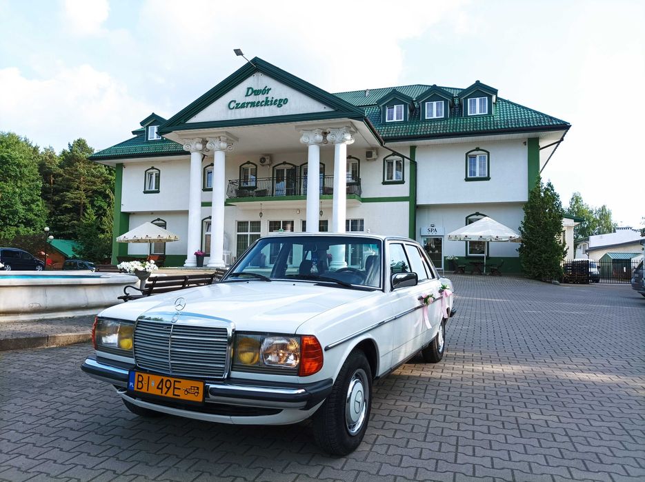 Zabytkowy Mercedes do ślubu