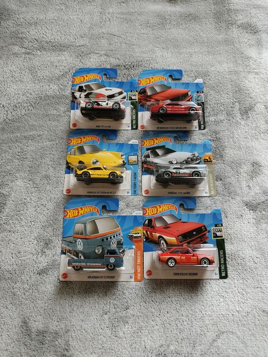 Zestaw 6 resoraków Hot Wheels 2023/2024