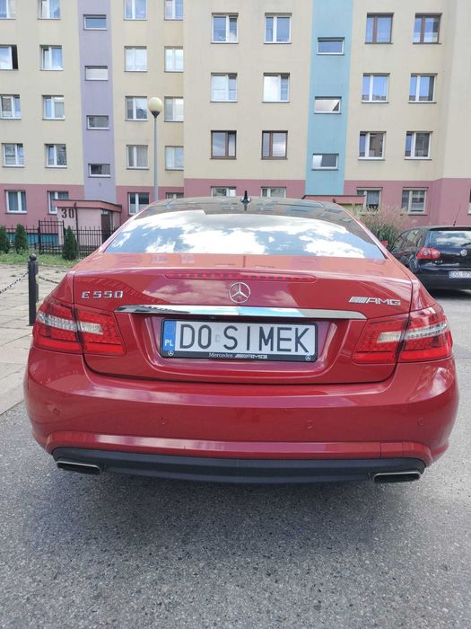 Mercedes benz cupe.5,5 v8.mozliwa zamiana