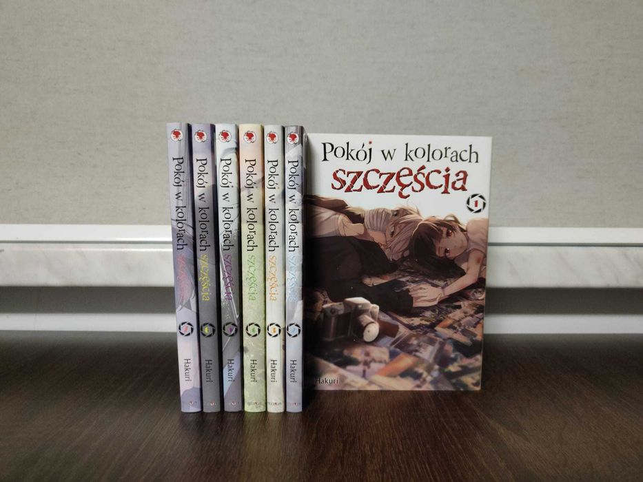 komiks ,,Pokój w kolorach szczęścia'' tomy od 1-7
