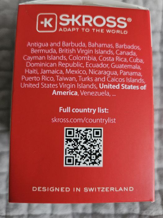 Adapter podróżny do USA Skross