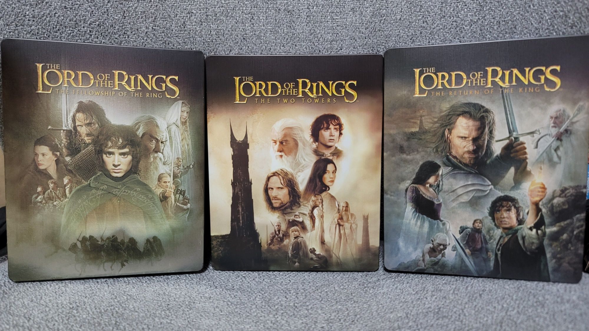 Властелин колец трилогия Blu Ray Steelbook: 650 грн. - CD / DVD ...