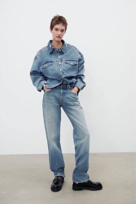 Туфлі Zara р. 38 ус. 25 броги туфли Зара