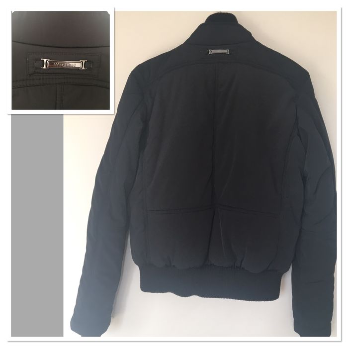 Куртка-бомбер демисезон HETREGO оригинал  Мужская осень весна черн 48р