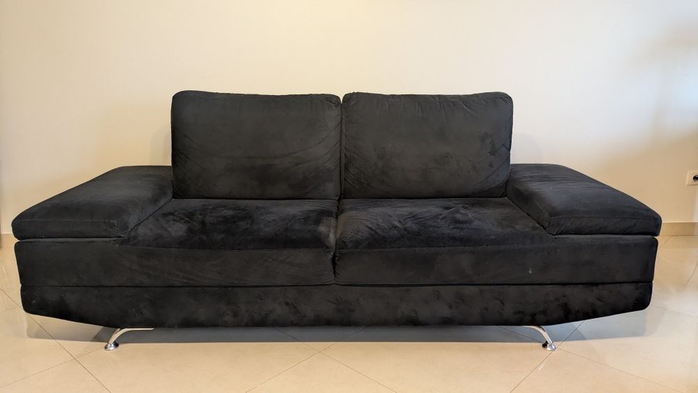 Sofá 3 lugares em tecido