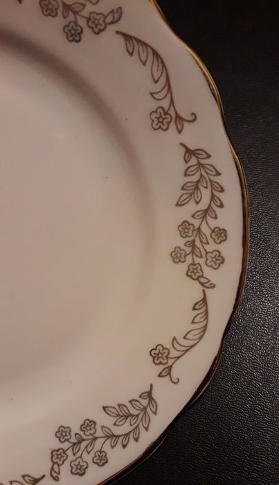 Редкая пирожковая тарелка блюдце фарфор Коростень