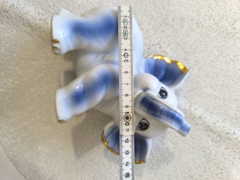 Figurka słonia ceramiczna