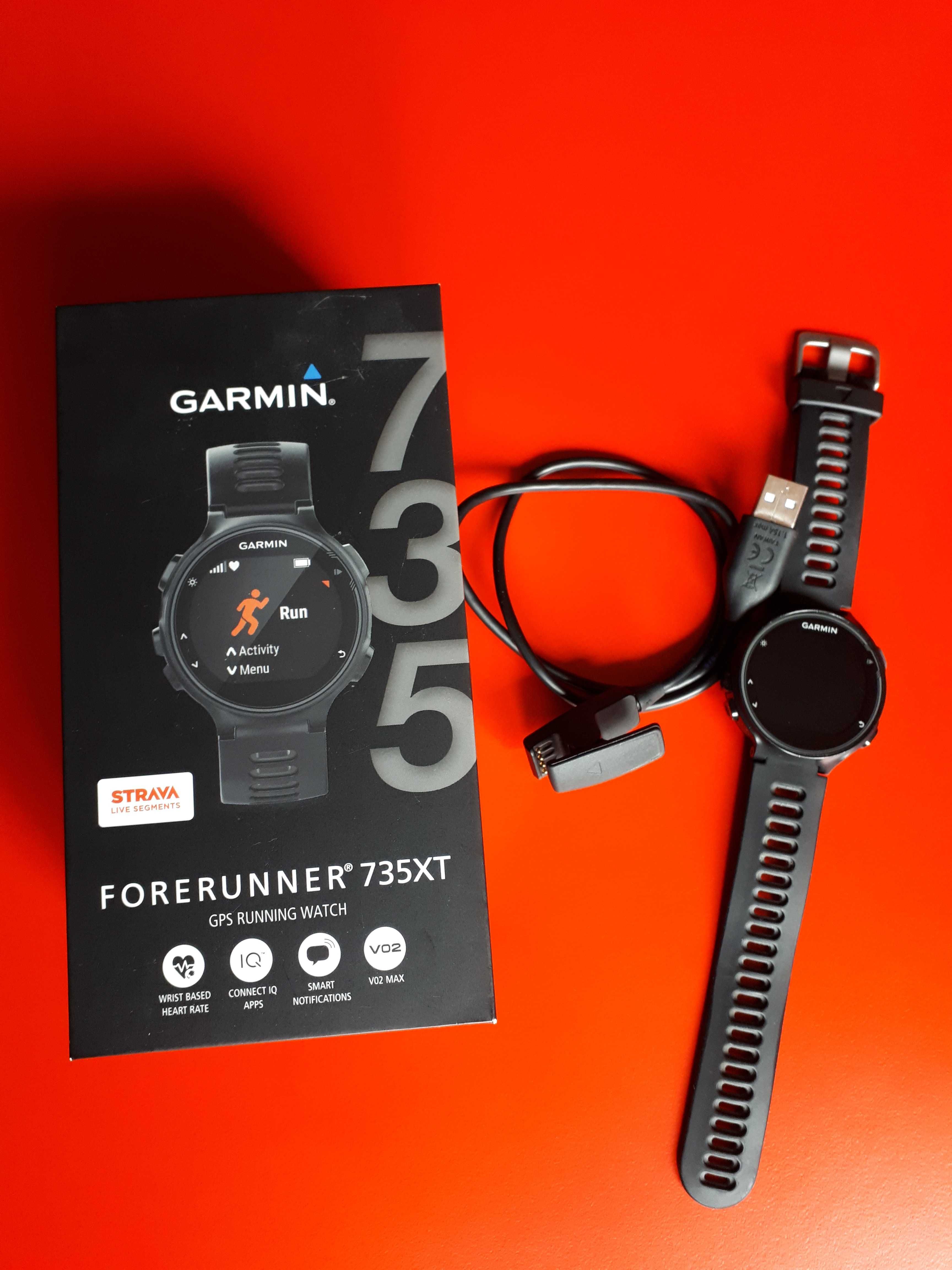 Garmin forerunner 735XT czarny Wyszkow OLX.pl