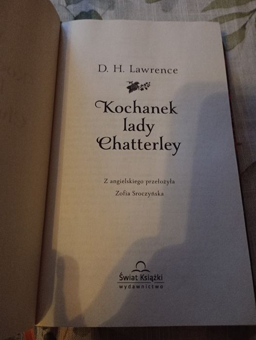 Kochanek Lady Chatterley D.H. Lawrence