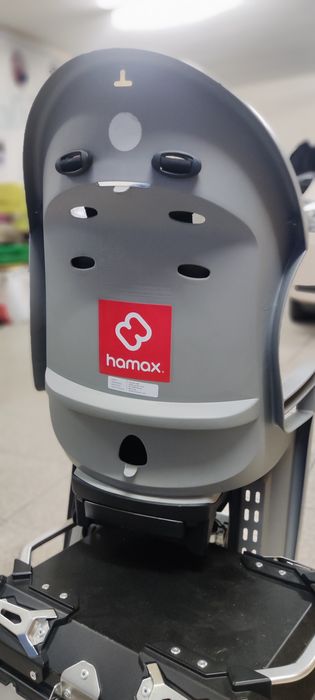 Hamax -  Cadeira transporte de criança para bicicleta até 22kg