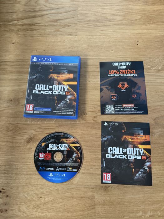 Gra Call of Duty Black Ops 6 PL Polska Wersja CoD Ps4 Playstation 4 Slim Pro Ps5 5