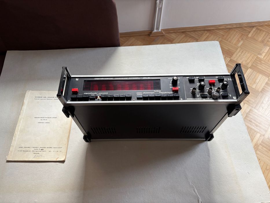 Częstościomierz PFL-20 plus Instrukcja - Kabid Zopan Łódź Górna