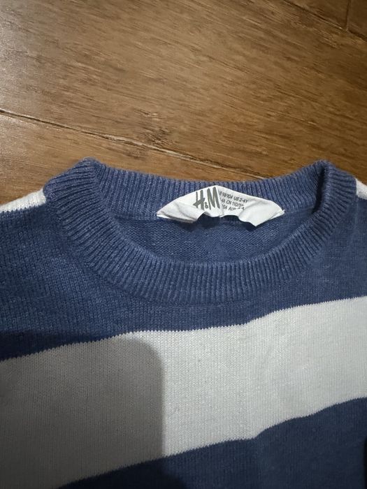 Piekny cieply sweterek jak nowy z H&M