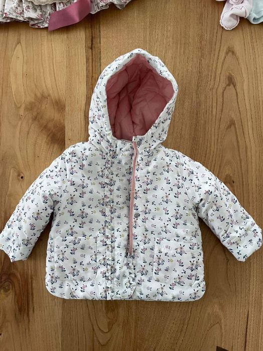 Casaco menina col capuz