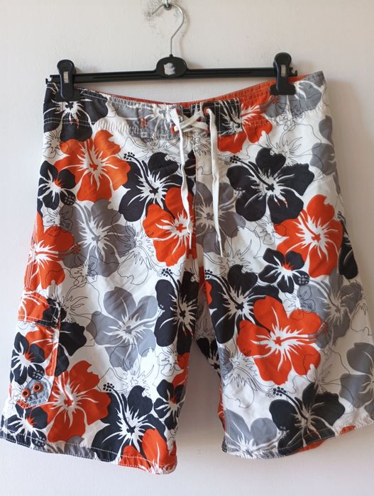 Bermudy/szorty w kwiaty H&M