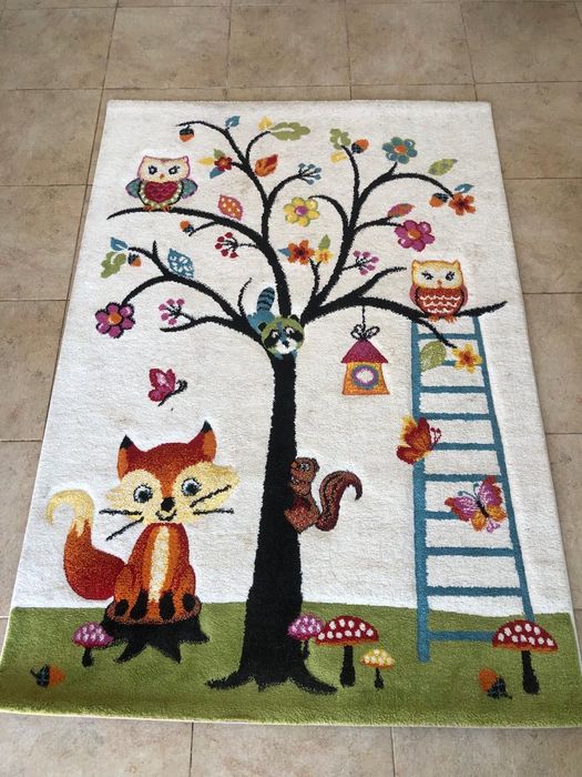 Tapete infantil 120x170 com pouco uso