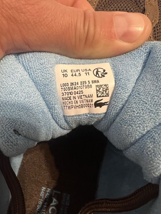 Кросівки Lacoste L003 2k24 44,5 розмір