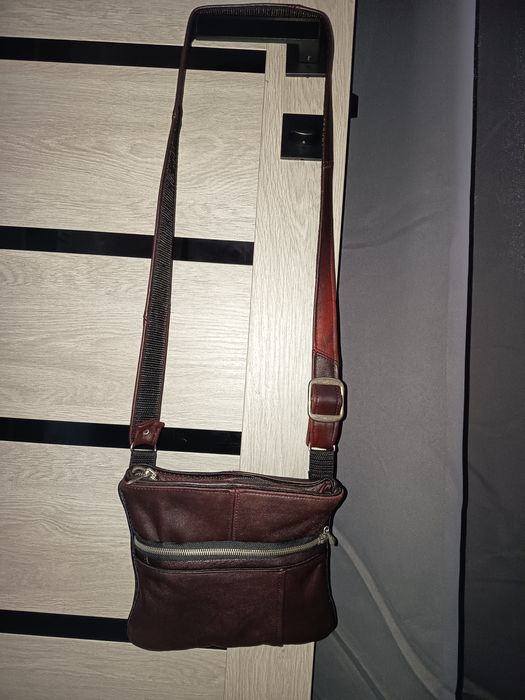 Сумка унісекс шкіра