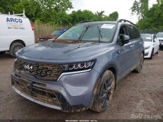 Розборка Kia Sorento X-Line Ex 2022 Капот Крылья Фары Двери Бампер