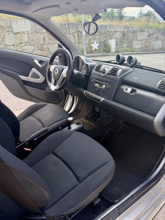 Smart fortwo cdi patilhas volante f1