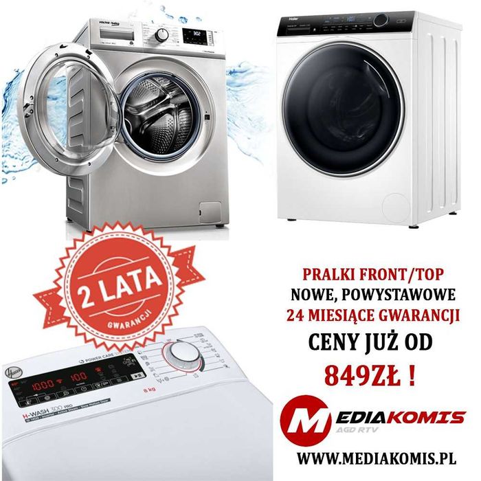 PRALKA FRONT/ PRALKI (gwarancja dowóz wysyłka) duży wybór!