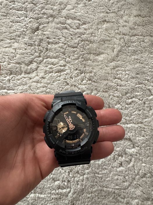 Zegarek analogowo-cyfrowy G-Shock czarny