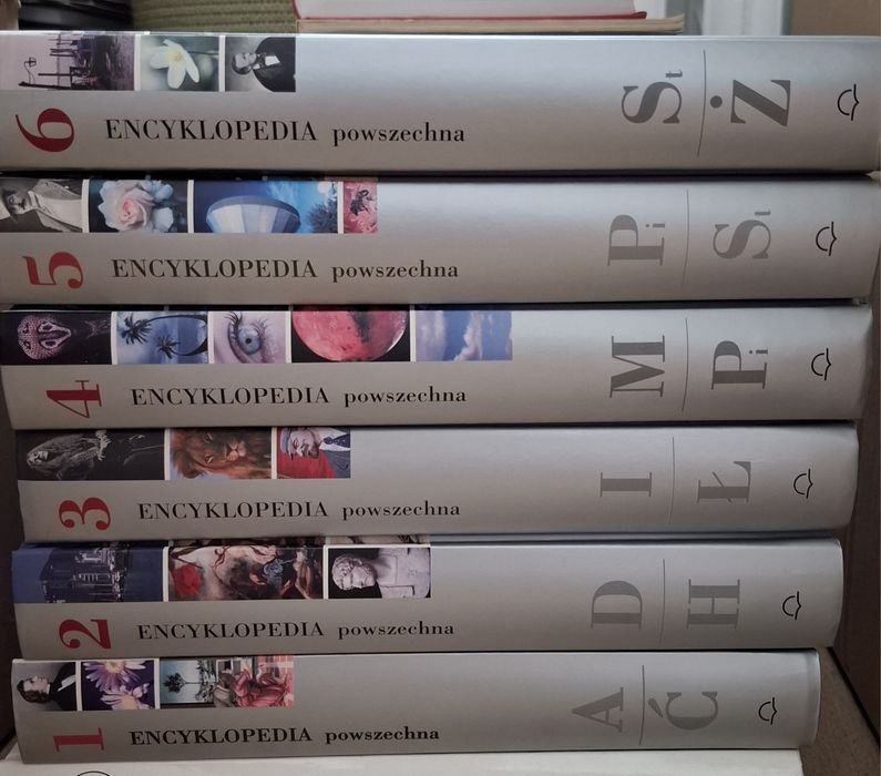 Encyklopedia powszechna świat książki 6 tomow