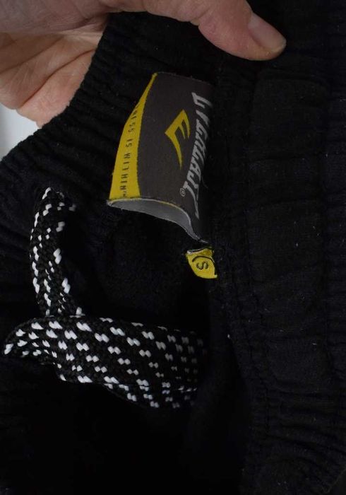 Everlast czarne spodnie dresowe s