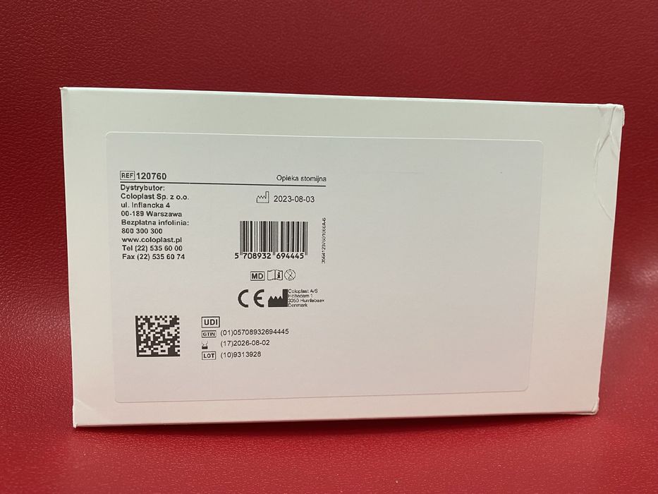 8 x 120760 Coloplast pierścień