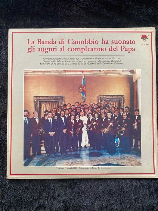 La Banda di Canobbio – Concerto per il Papa Giovanni Paolo II (1986)