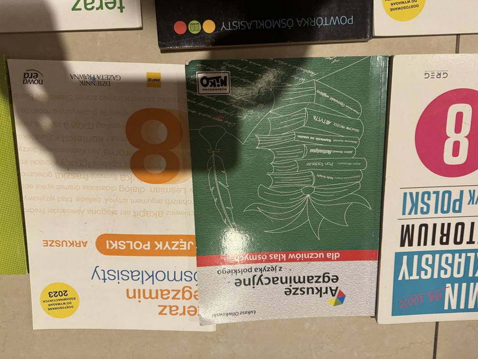 Repetytoria 8 klasa matematyka i angielski