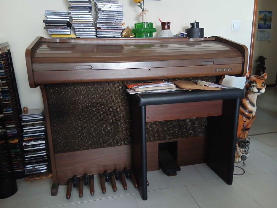 Órgão em bom estado e funcional