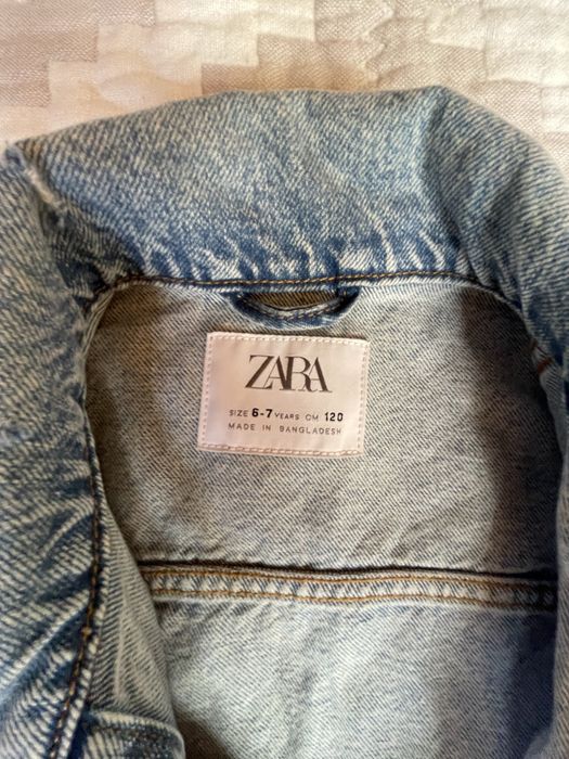 Дитяча джинсова куртка Zara,6-7 років(120 ріст)