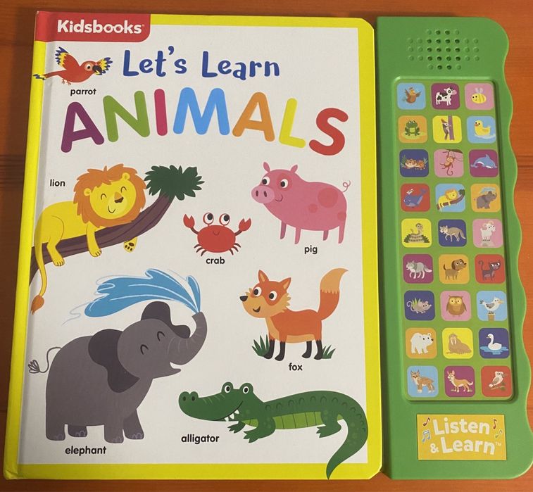 Інтерактивна книга Let’s Learn Animals