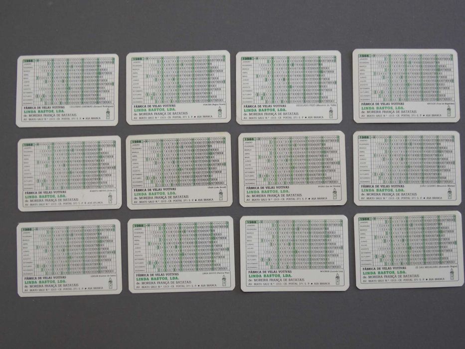 Calendários Roque Santeiro