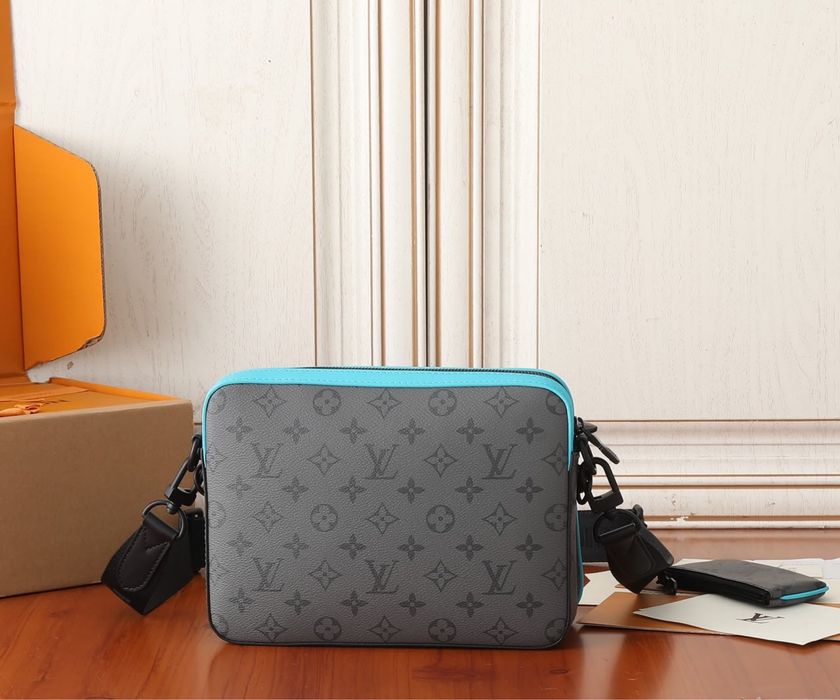 Bolsa Luis Vitton Trio Messenger Monogram Eclipse