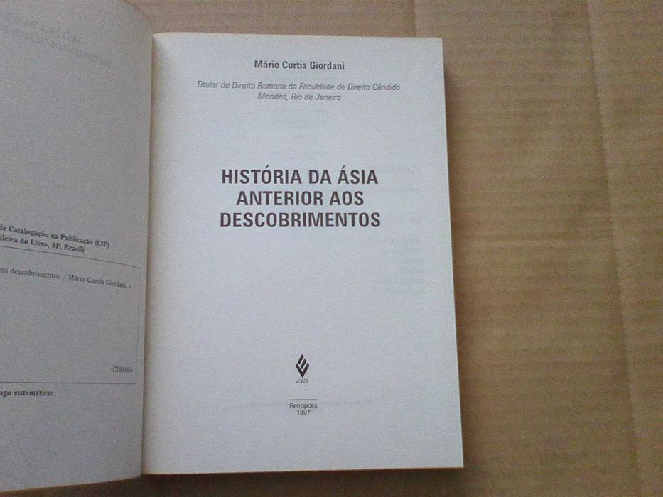 Historia Da Asia Anterior Aos Descobrimentos