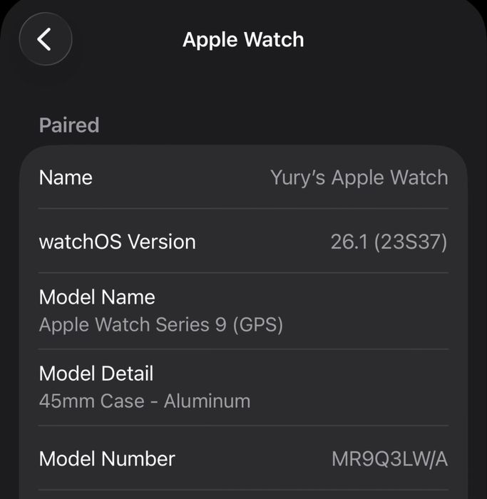 Apple Watch Series 9 GPS 45mm idealny stan