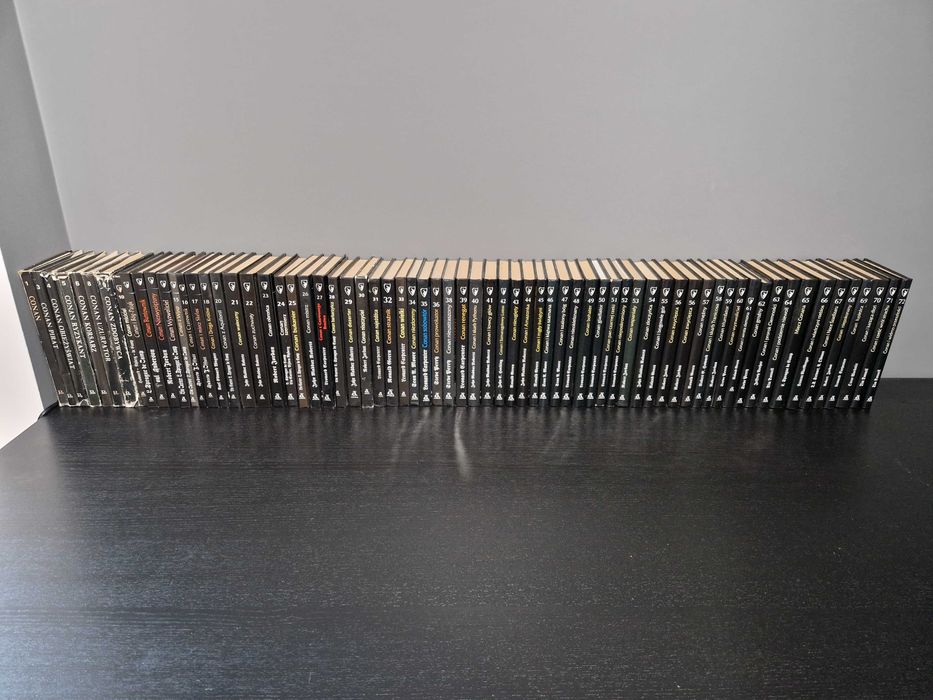 Conan Barbarzyńca czarna seria Howard PIK Amber książki zestaw 1-72